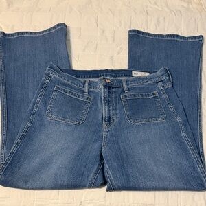 GAP Indigo 70’s Flare High Rise